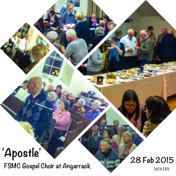 FSMC Gospel Choir at Angarrack 28 Feb 2015